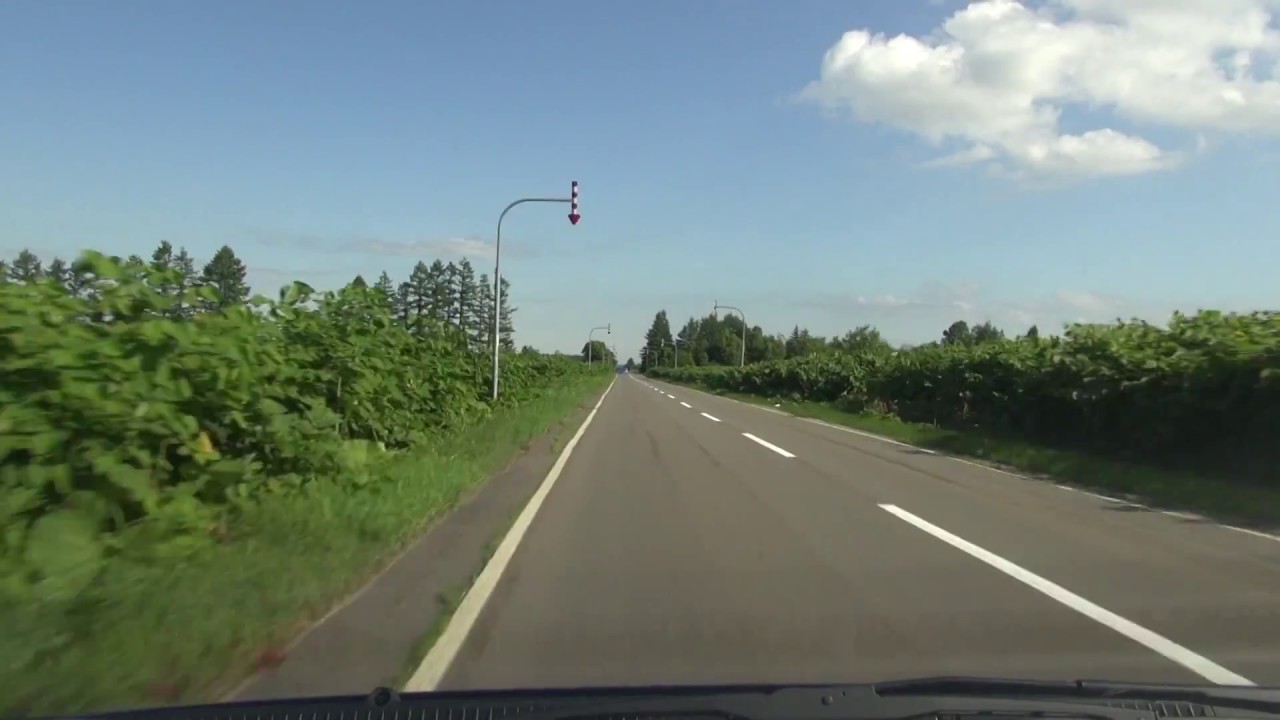 北海道道55号清水大樹線 Part2 国道236号重複 国道336号交点 中札内村 更別村 大樹町 Youtube