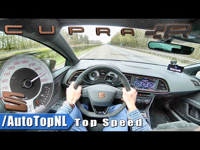 SEAT Leon Cupra With 513 HP Maxes Out Speedo In Autobahn Top-Speed Run