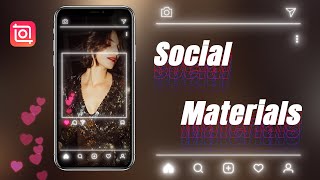 Get more Likes on Social Media with InShot Social Materials (InShot Tutorial) screenshot 2