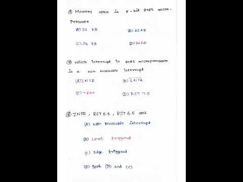 Microprocessor And Microcontroller