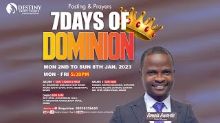 Day 3 | 7 Days of Dominion | Wednesday January 4th, 2023