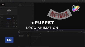 Animating single and multiple mesh logotypes in Apple Motion - mPuppet FCPX & Apple Motion Plugin