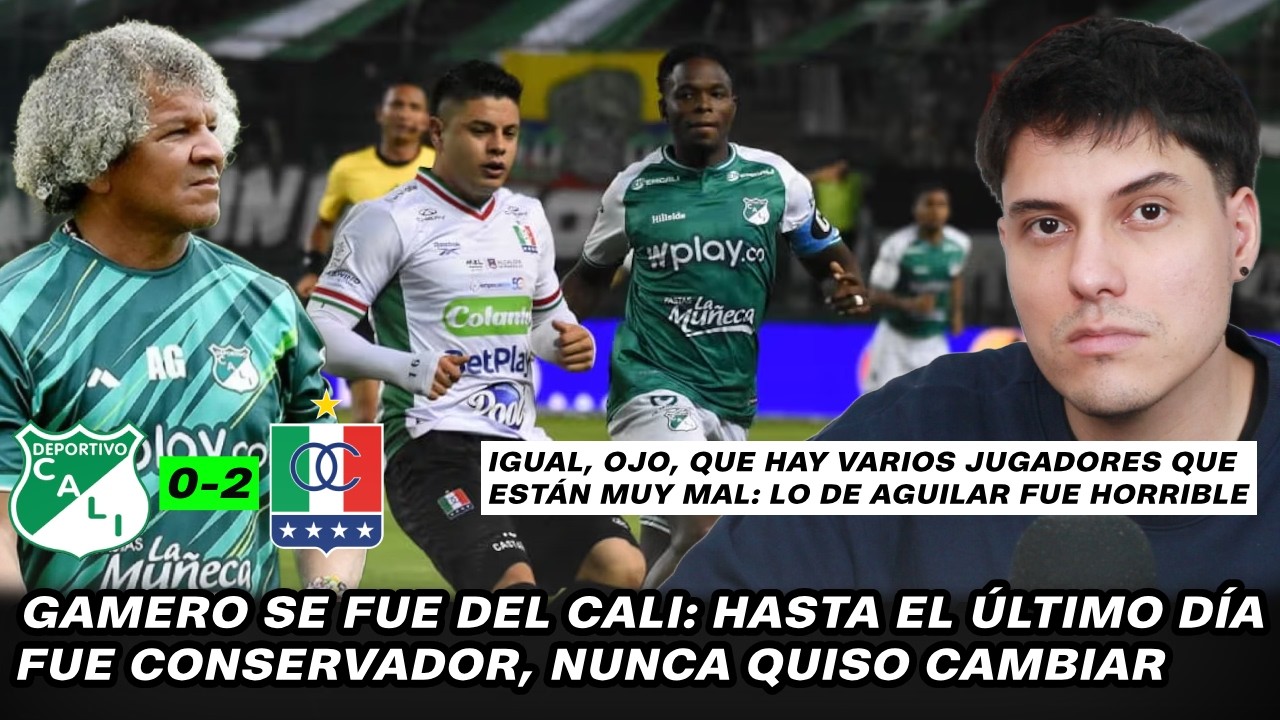 Gamero renunció al Deportivo Cali | Se fue en su ley: sin atacar | Deportivo Cali 0-2 Once Caldas