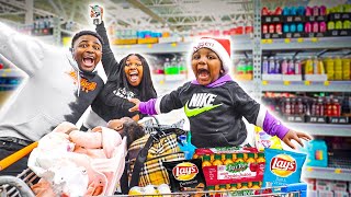 CRAZY GROCERY SHOPPING CHRONICLES WITH DRE AND KEN | VLOGMAS DAY 2