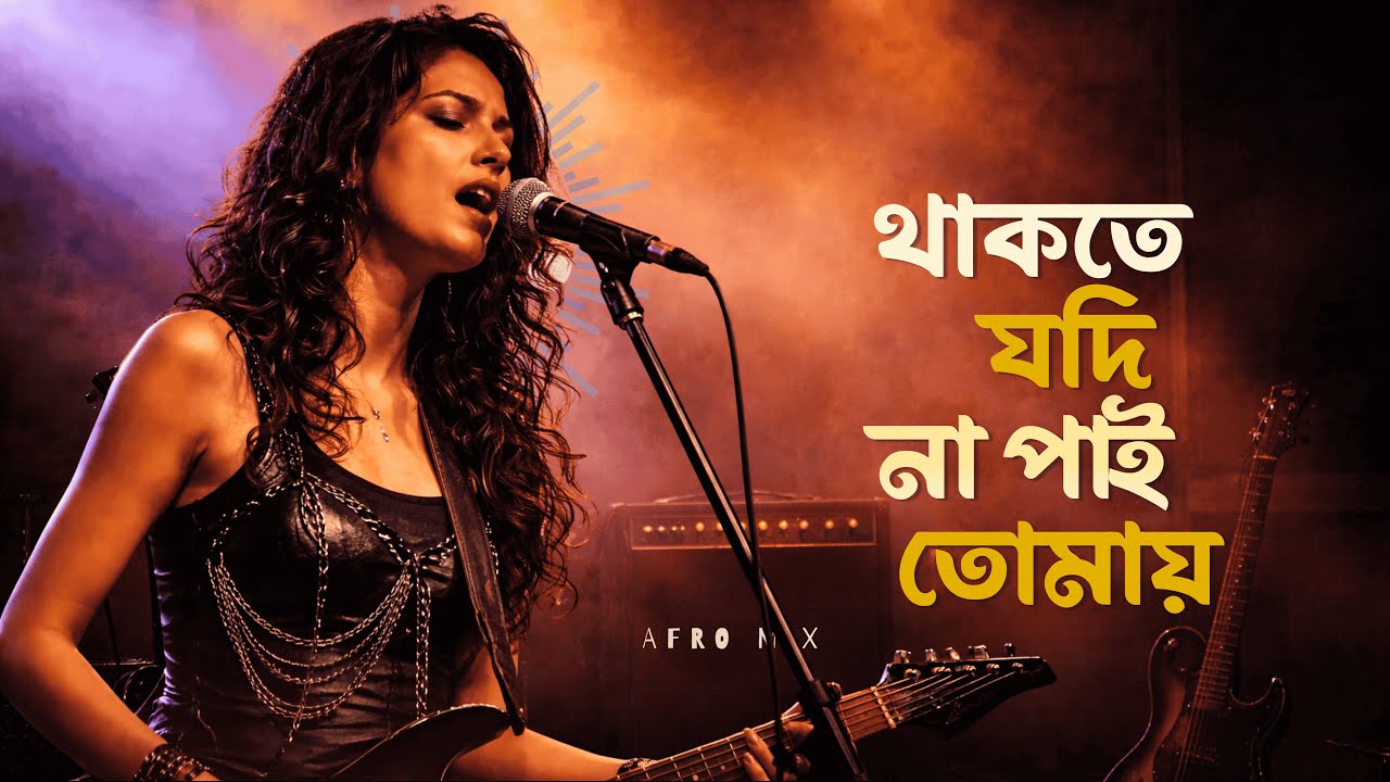 Thakte Jodi Na Pai Tomay | থাকতে যদি না পাই তোমায় | Bangla Afro MIX | মনের Studio
