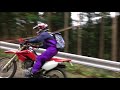 SL230/XR250 崖落ちさんと絶叫...絶景林道~朝来方面~
