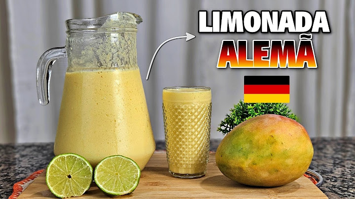Como Fazer Limonada Alemã Super Cremosa e Refrescante