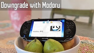Playstation Vita: Downgrade with Modoru Playstation Vita: Downgrade with Modoru