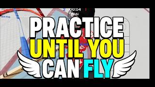 Practice Until You Can Fly (Puck Juggling Montage)