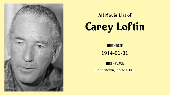 Carey Loftin Movies list Carey Loftin| Filmography...