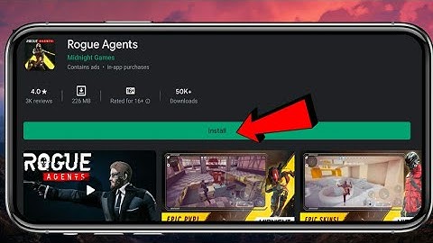 ROGUE AGENTS IS HERE ON PLAYSTORE || PARKOUR AND SHOOTING GAME || 2020 MULTIPLAYER GAME