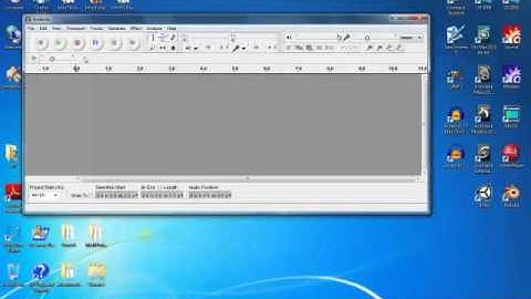 XNA 4 Course I Ch 12 01 Recording Sounds with Audacity