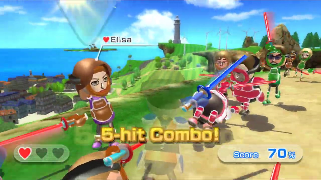 Wii Sports Resort (Wii 스포츠리조트 검술, Swordplay Showdown ) for