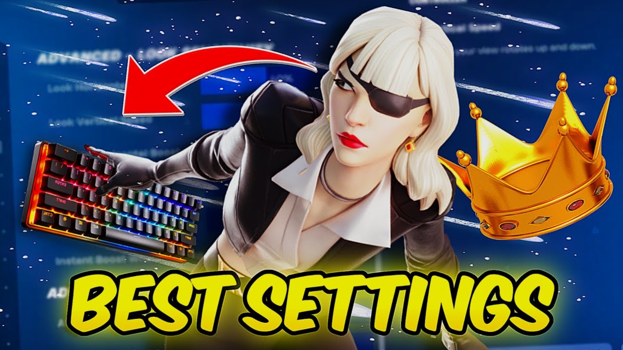 *NEW* Best Keyboard SETTINGS in Chapter 6 Season 3 + Sensitivity (2025 ...
