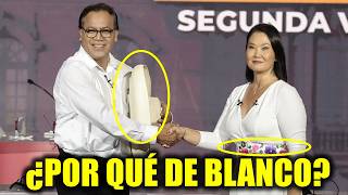 Keiko vs. Sánchez: El mensaje oculto tras el color blanco en el Debate Presidencial 2026