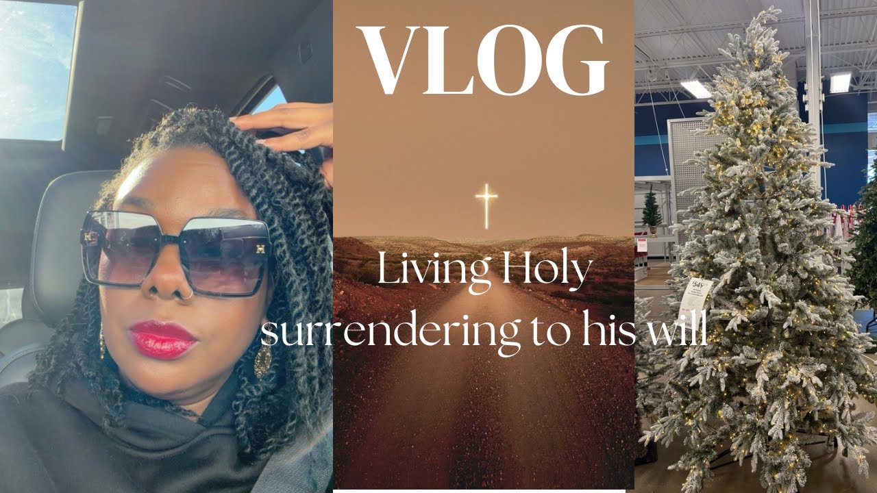 Holy Living • A Daily Surrender (Not Perfection)