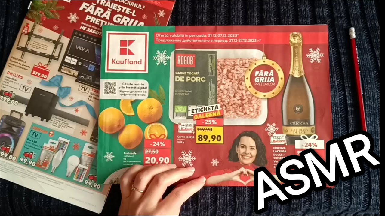 ASMR magazine flipping / АСМР листаем каталог / шепот / whisper