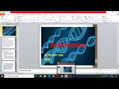 Basics of Bioinformetics