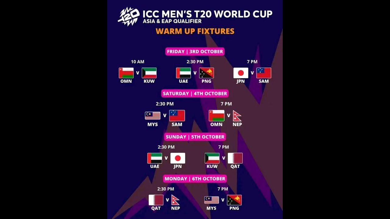 UAE Vs Japan || Asia EAP Qualifier || Warm up match LIVE Nep Vs Oatar Tomorrow  4:15 pm Coming