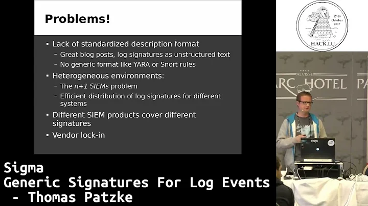 Sigma   Generic Signatures for Log Events by Thoma...
