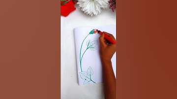 #butterfly #border #design #cover #page #art #drawing #shorts #trending #designandcraft #flowers