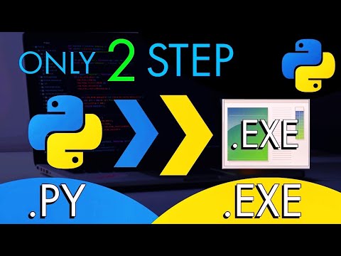 How to Convert any Python File to EXE | Convert Python to EXE | 2 Step Only | Python Tutorial| Hindi