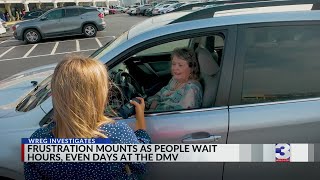 Frustration mounts for many waiting at the DMV Wealth