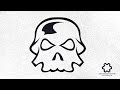 Head Skull Line Logo Design / Sport Team Logo Design Tutorial for Your Team / Adobe illustrator CC