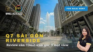 Chuyên cho thuê căn hộ Q7 Saigon Riverside - liền kề PMH, Quận 7. LH 0902.823.622 (Ms Quyên)