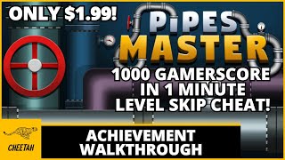 Pipes Master - Achievement Walkthrough (1000G IN 1 MINUTE) ONLY $1.99 + LEVEL SKIP CHEAT