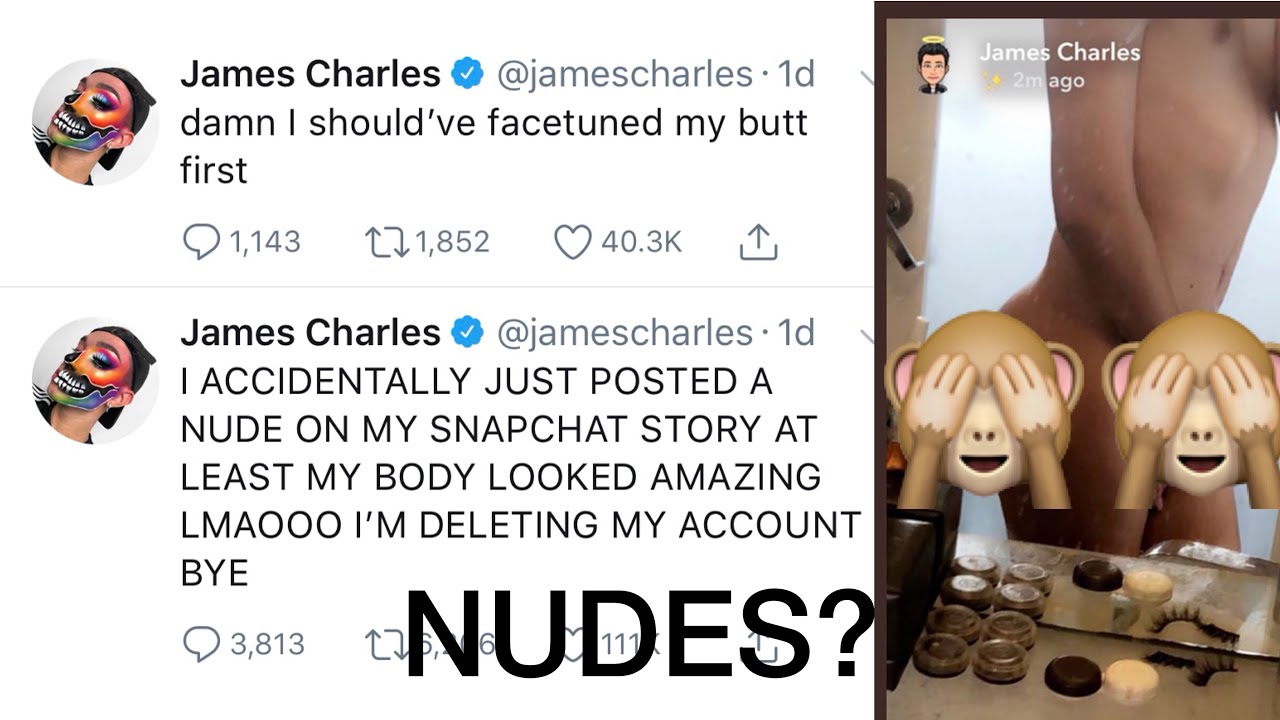 James Charles Leaking Nudes