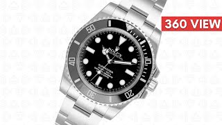Rolex Submariner Stainless Steel Black/Index 114060 - Time4Diamonds