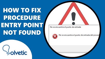 How to Fix Procedure Entry Point Not Found