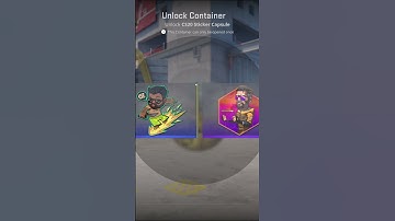 CS20 Sticker Capsule Opening