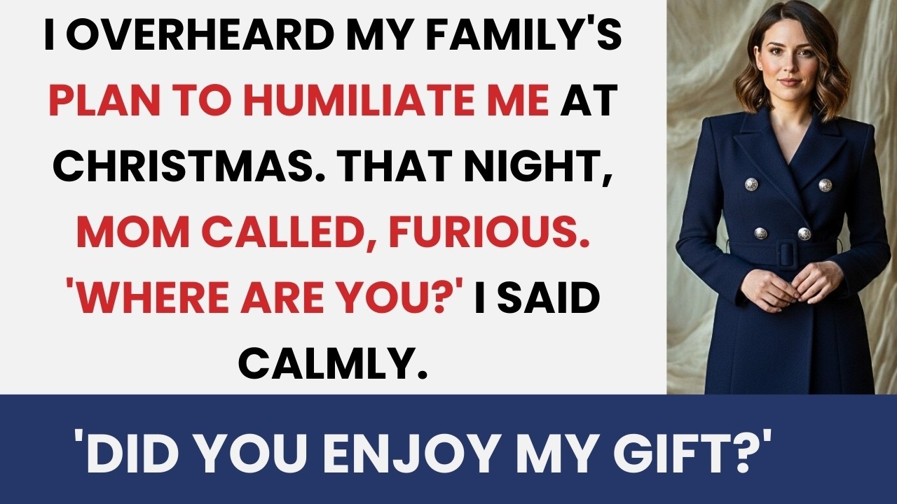 I Overheard My Family’s Plan to Embarrass Me on Christmas — That Night Changed Everything…