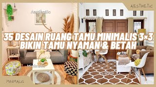 35 Minimalist 3x3 Living Room Designs to Make Guests Feel Comfortable and At Home