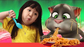 Chef Tom Vs. Chef Hank Cooking Show Talking Tom In Real Life S2 Episode 11