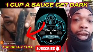 1cup a sauce get dark