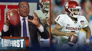Cris Carter on Kyler Murray\/Mike Vick comparison, importance of hand size | NFL | FIRST THINGS FIRST