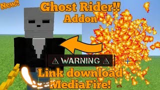 addon Ghost Rider di minecraft!!...link download MediaFire!!! Mqdefault