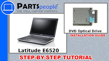 Dell Latitude E6520 (P14F001) DVD Optical Drive How-To Video Tutorial