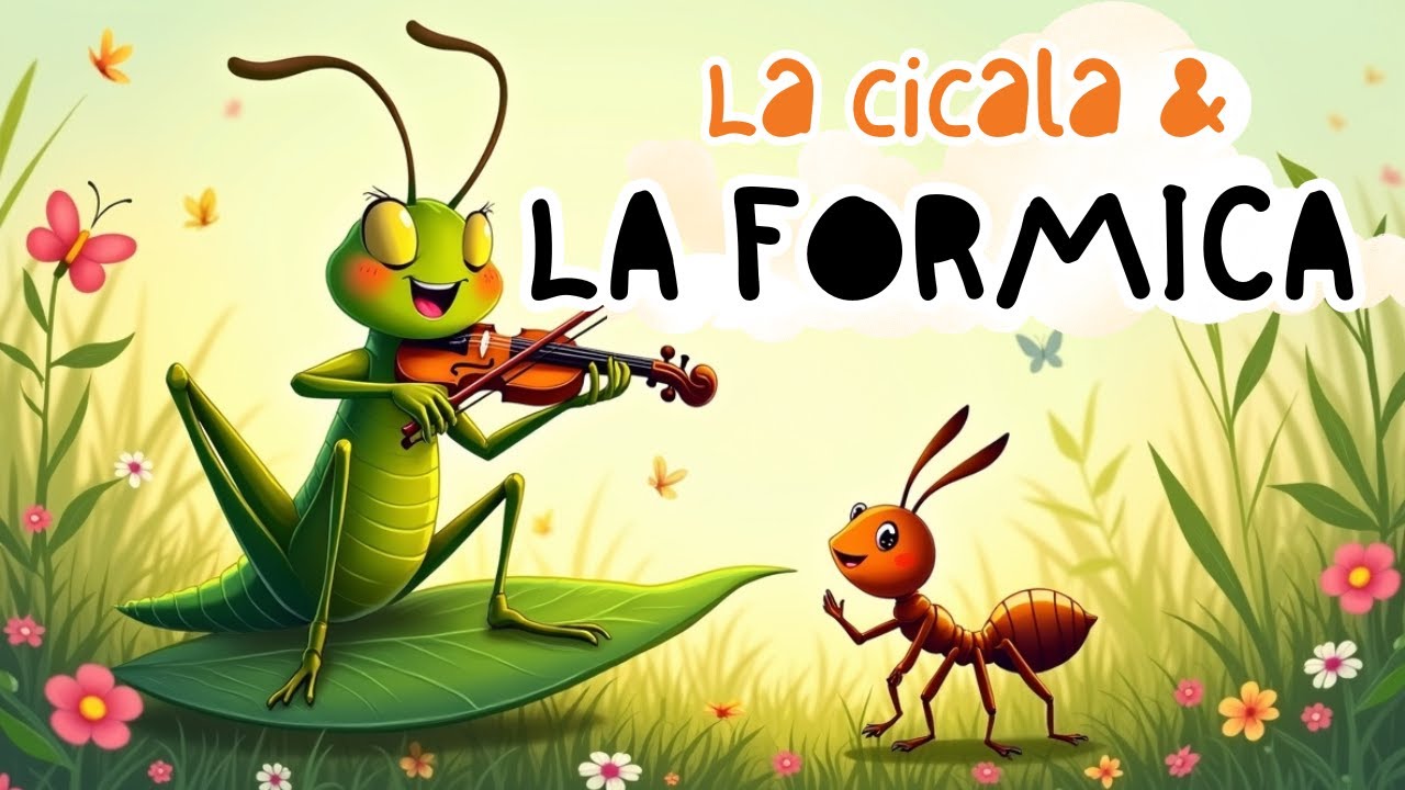 esopo la cicala e la formica