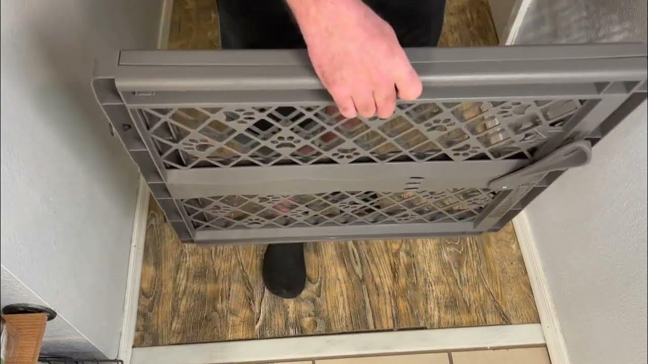 MYPET North States 40” Paws Portable Pet Gate Made in USA, Expands