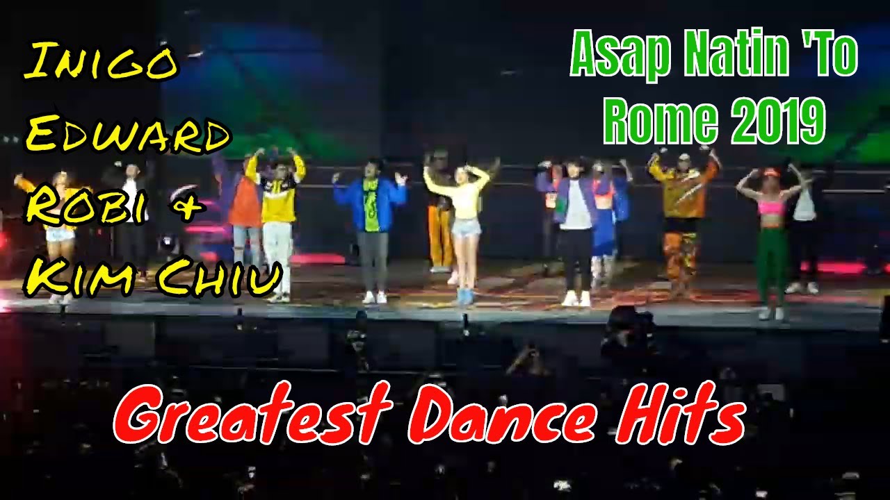 INIGO EDWARD ROBI & KIM CHIU DANCE PERFORMANCE | ASAP NATIN 'TO ROME | GREATEST DANCE HITS