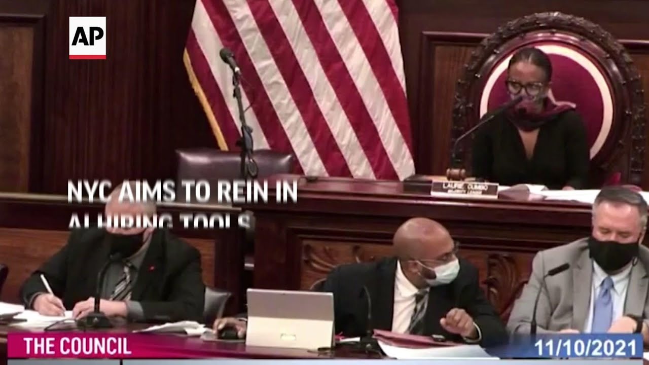 NYC aims to rein in AI hiring tools - YouTube