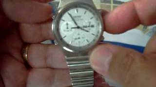 Seiko Chronograph (7A38-7190) instructions - YouTube