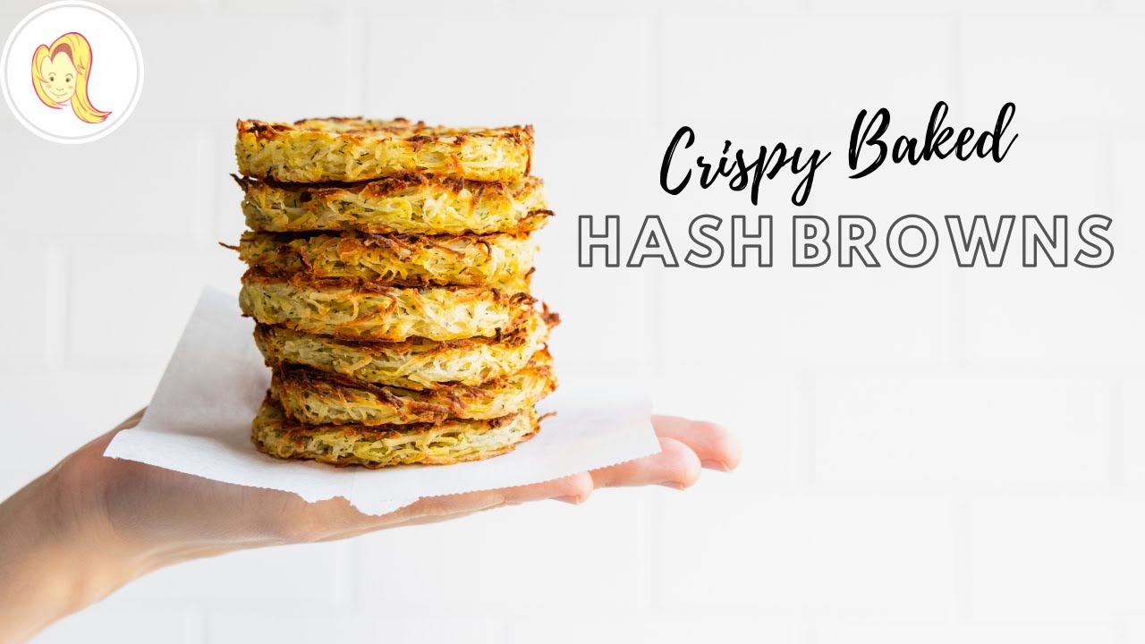 Crispy, Oven Baked Hash Browns (Vegan)