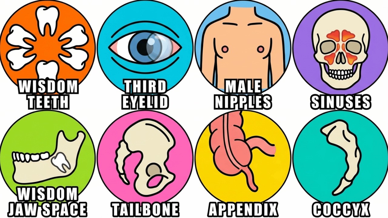 Every USELESS Part of the Human Body Explained in 21 Minutes - YouTube