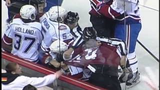Hockey Fight: Daniel Maggio vs Joey Tenute