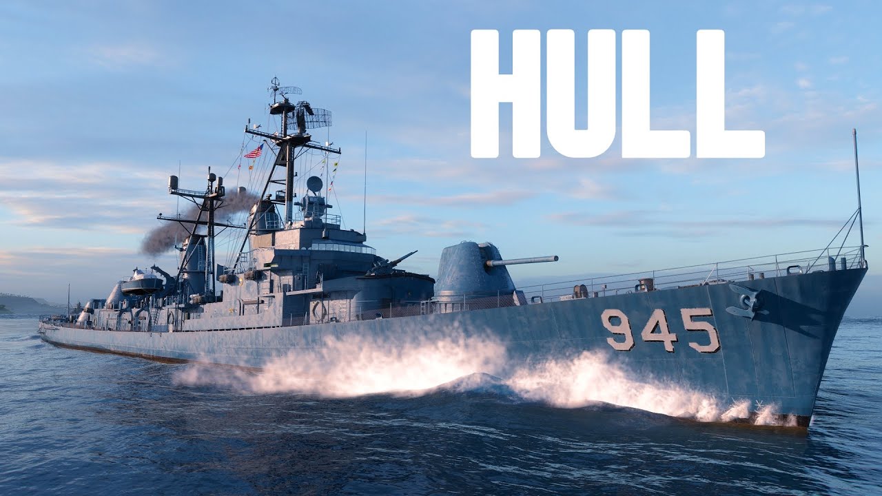 World of WarShips Hull - Speed and Power – Meet the New US Destroyer!
